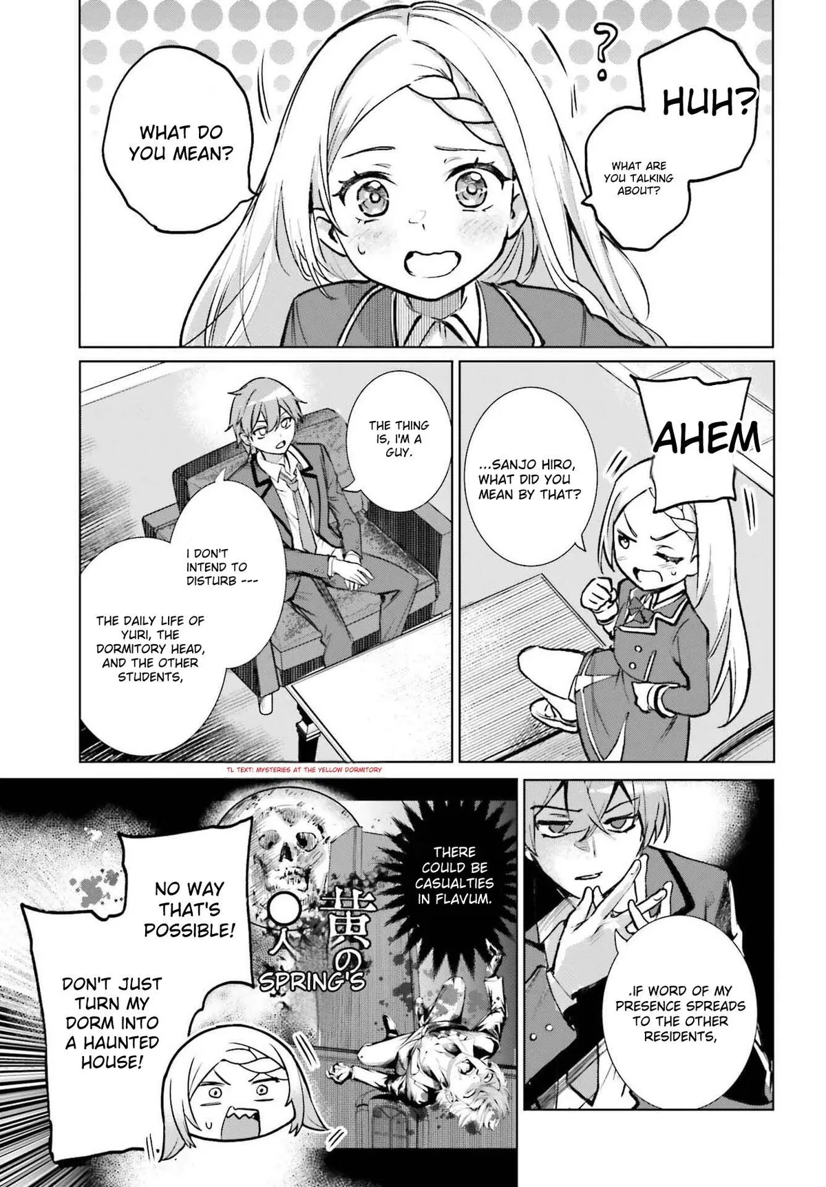 Danshi Kinsei Game Sekai de Ore ga Yarubeki Yuiitsu no Koto - Yuri no Ma ni Hasamaru Otoko to Shite Tensei shite shimaimashita Chapter 13 page 24 - 