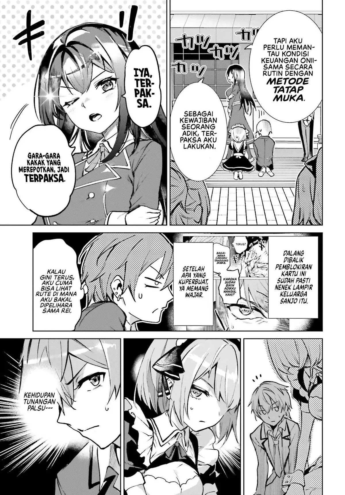 Danshi Kinsei Game Sekai de Ore ga Yarubeki Yuiitsu no Koto - Yuri no Ma ni Hasamaru Otoko to Shite Tensei shite shimaimashita Chapter 14 page 12 - 