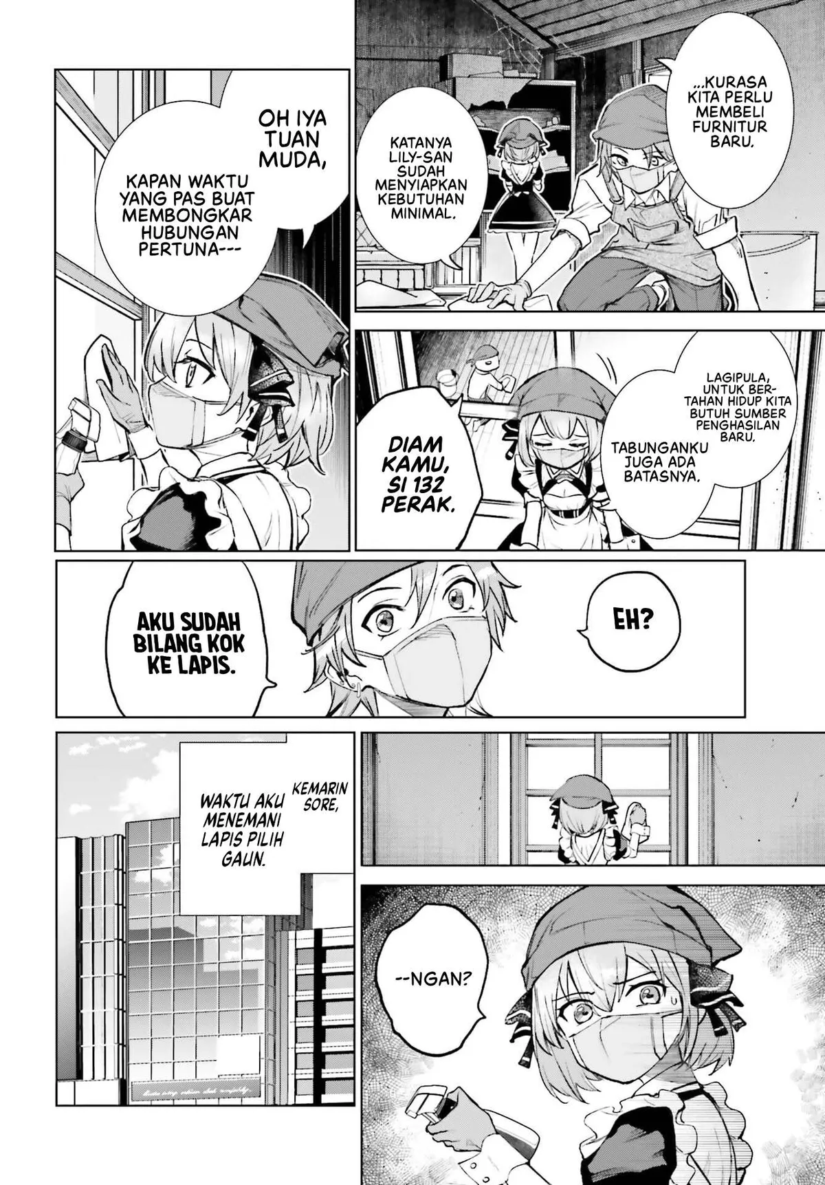 Danshi Kinsei Game Sekai de Ore ga Yarubeki Yuiitsu no Koto - Yuri no Ma ni Hasamaru Otoko to Shite Tensei shite shimaimashita Chapter 14 page 17 - 
