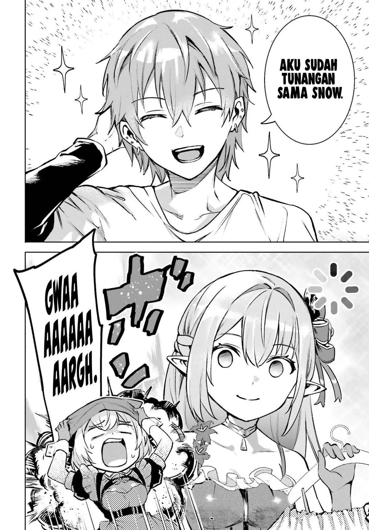 Danshi Kinsei Game Sekai de Ore ga Yarubeki Yuiitsu no Koto - Yuri no Ma ni Hasamaru Otoko to Shite Tensei shite shimaimashita Chapter 14 page 19 - 