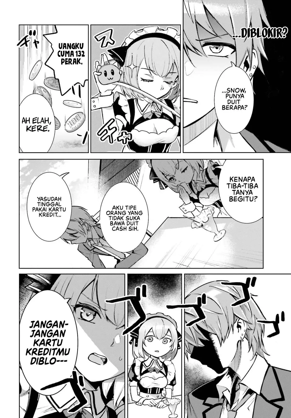 Danshi Kinsei Game Sekai de Ore ga Yarubeki Yuiitsu no Koto - Yuri no Ma ni Hasamaru Otoko to Shite Tensei shite shimaimashita Chapter 14 page 9 - 