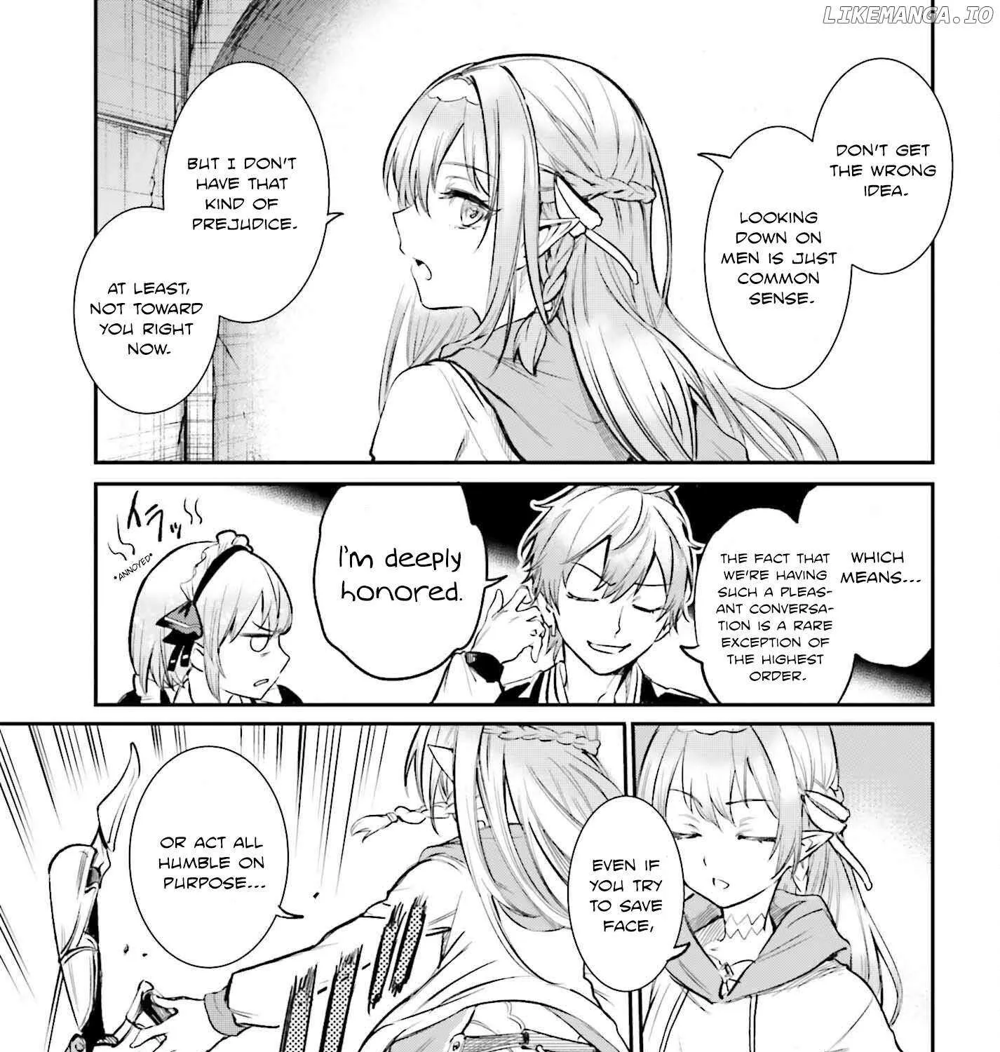 Danshi Kinsei Game Sekai de Ore ga Yarubeki Yuiitsu no Koto - Yuri no Ma ni Hasamaru Otoko to Shite Tensei shite shimaimashita Chapter 2 page 17 - 