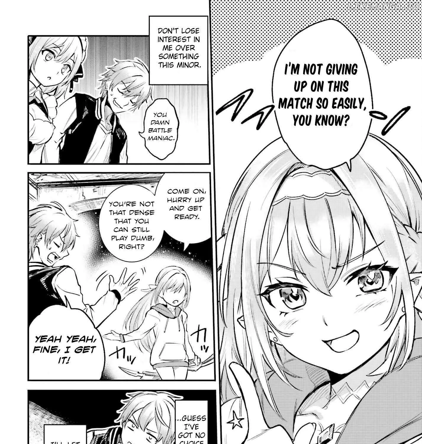 Danshi Kinsei Game Sekai de Ore ga Yarubeki Yuiitsu no Koto - Yuri no Ma ni Hasamaru Otoko to Shite Tensei shite shimaimashita Chapter 2 page 19 - 