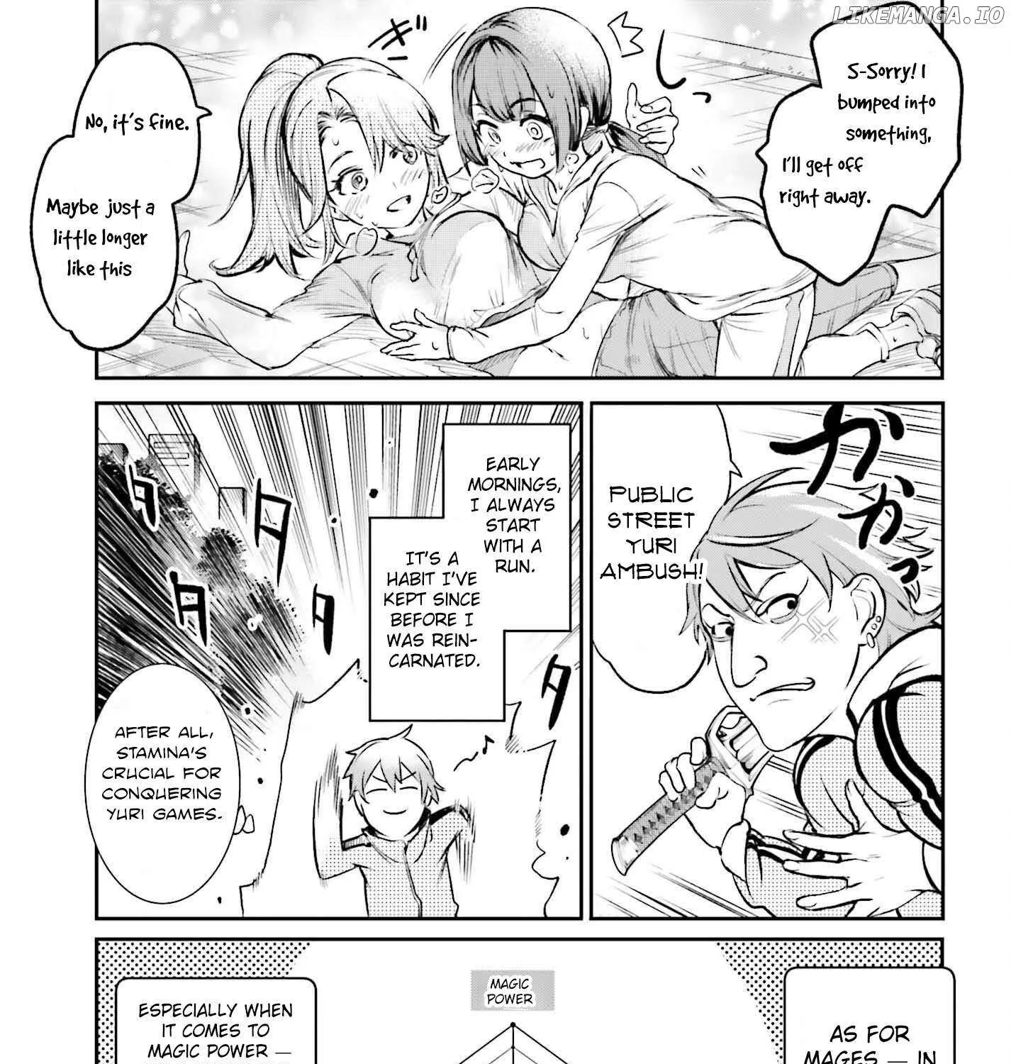 Danshi Kinsei Game Sekai de Ore ga Yarubeki Yuiitsu no Koto - Yuri no Ma ni Hasamaru Otoko to Shite Tensei shite shimaimashita Chapter 2 page 73 - 
