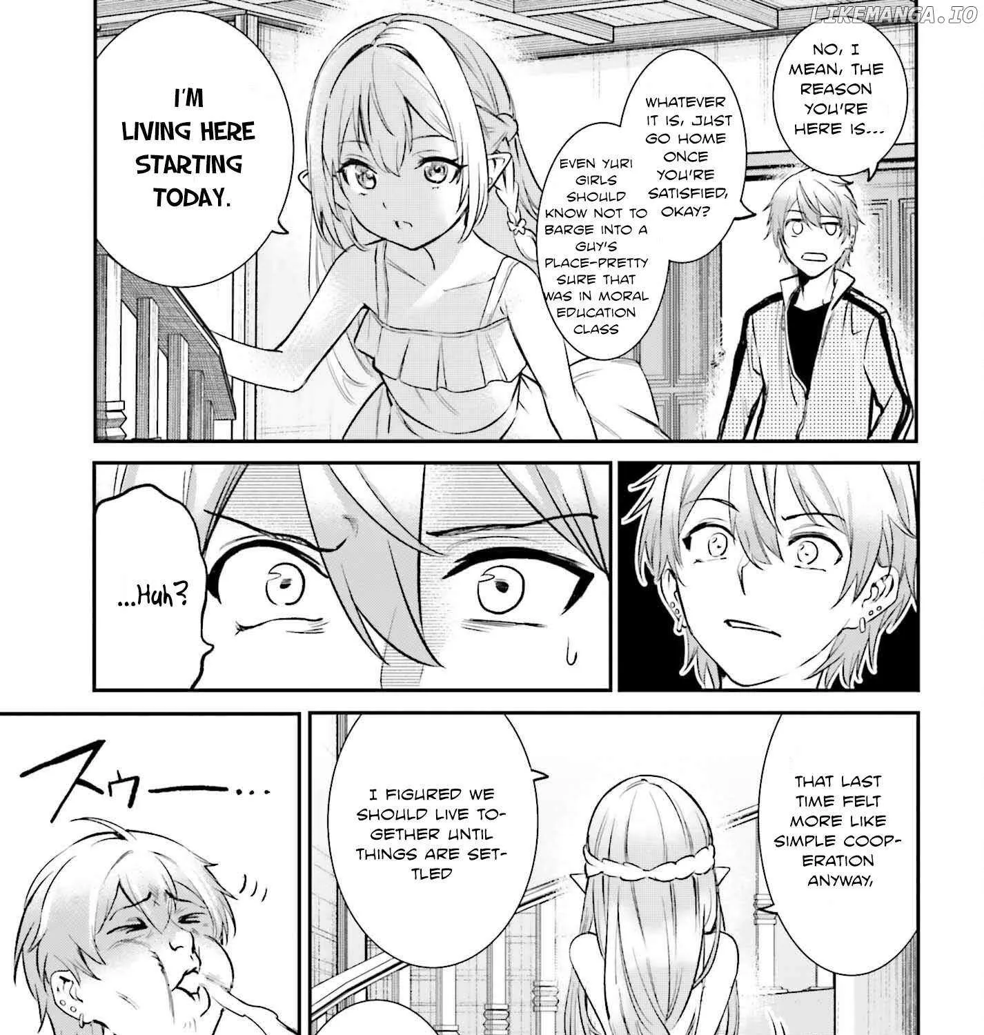 Danshi Kinsei Game Sekai de Ore ga Yarubeki Yuiitsu no Koto - Yuri no Ma ni Hasamaru Otoko to Shite Tensei shite shimaimashita Chapter 2 page 85 - 