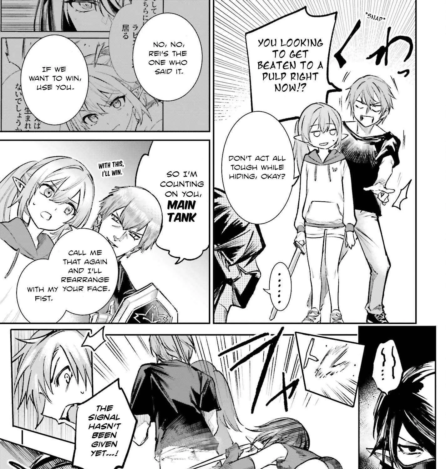 Danshi Kinsei Game Sekai de Ore ga Yarubeki Yuiitsu no Koto - Yuri no Ma ni Hasamaru Otoko to Shite Tensei shite shimaimashita Chapter 6 page 14 - 