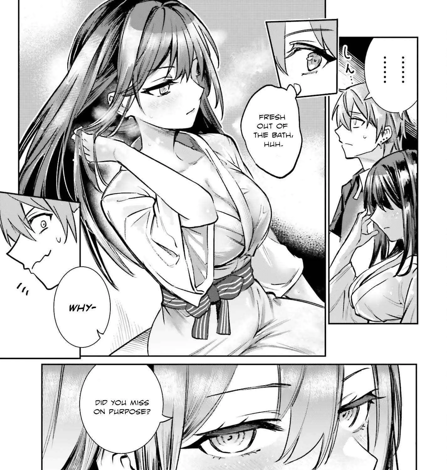 Danshi Kinsei Game Sekai de Ore ga Yarubeki Yuiitsu no Koto - Yuri no Ma ni Hasamaru Otoko to Shite Tensei shite shimaimashita Chapter 6 page 54 - 