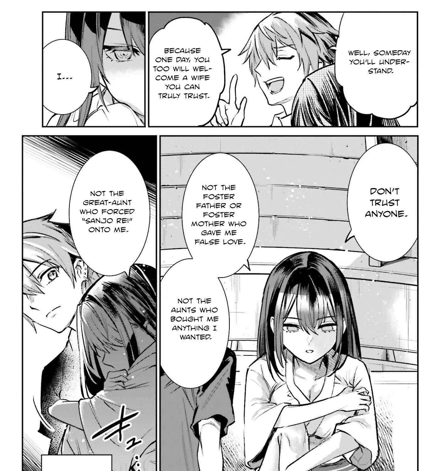 Danshi Kinsei Game Sekai de Ore ga Yarubeki Yuiitsu no Koto - Yuri no Ma ni Hasamaru Otoko to Shite Tensei shite shimaimashita Chapter 6 page 58 - 