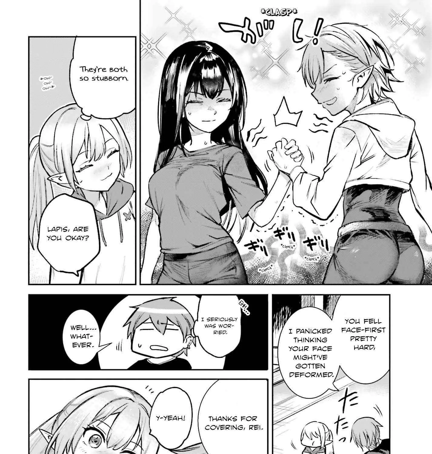 Danshi Kinsei Game Sekai de Ore ga Yarubeki Yuiitsu no Koto - Yuri no Ma ni Hasamaru Otoko to Shite Tensei shite shimaimashita Chapter 6 page 8 - 