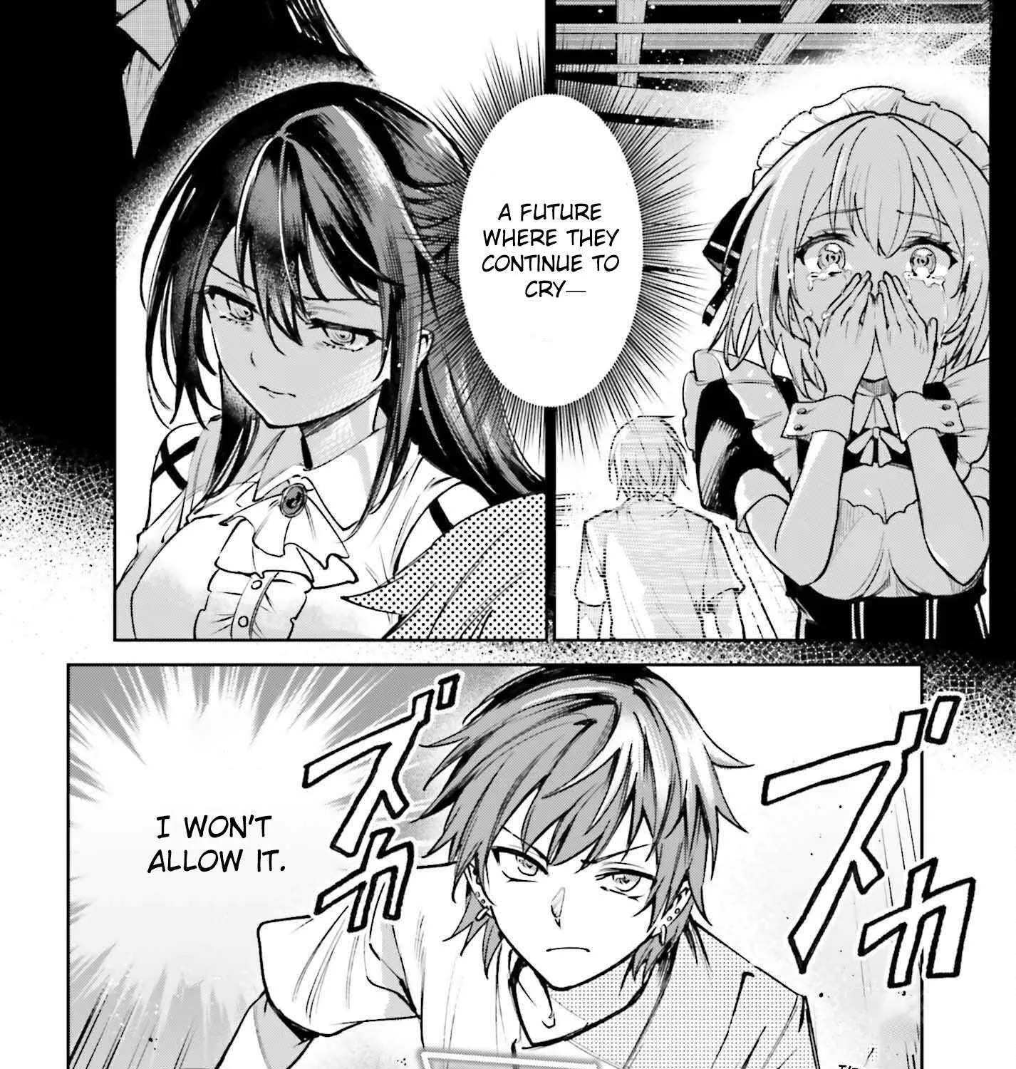 Danshi Kinsei Game Sekai de Ore ga Yarubeki Yuiitsu no Koto - Yuri no Ma ni Hasamaru Otoko to Shite Tensei shite shimaimashita Chapter 7 page 32 - 