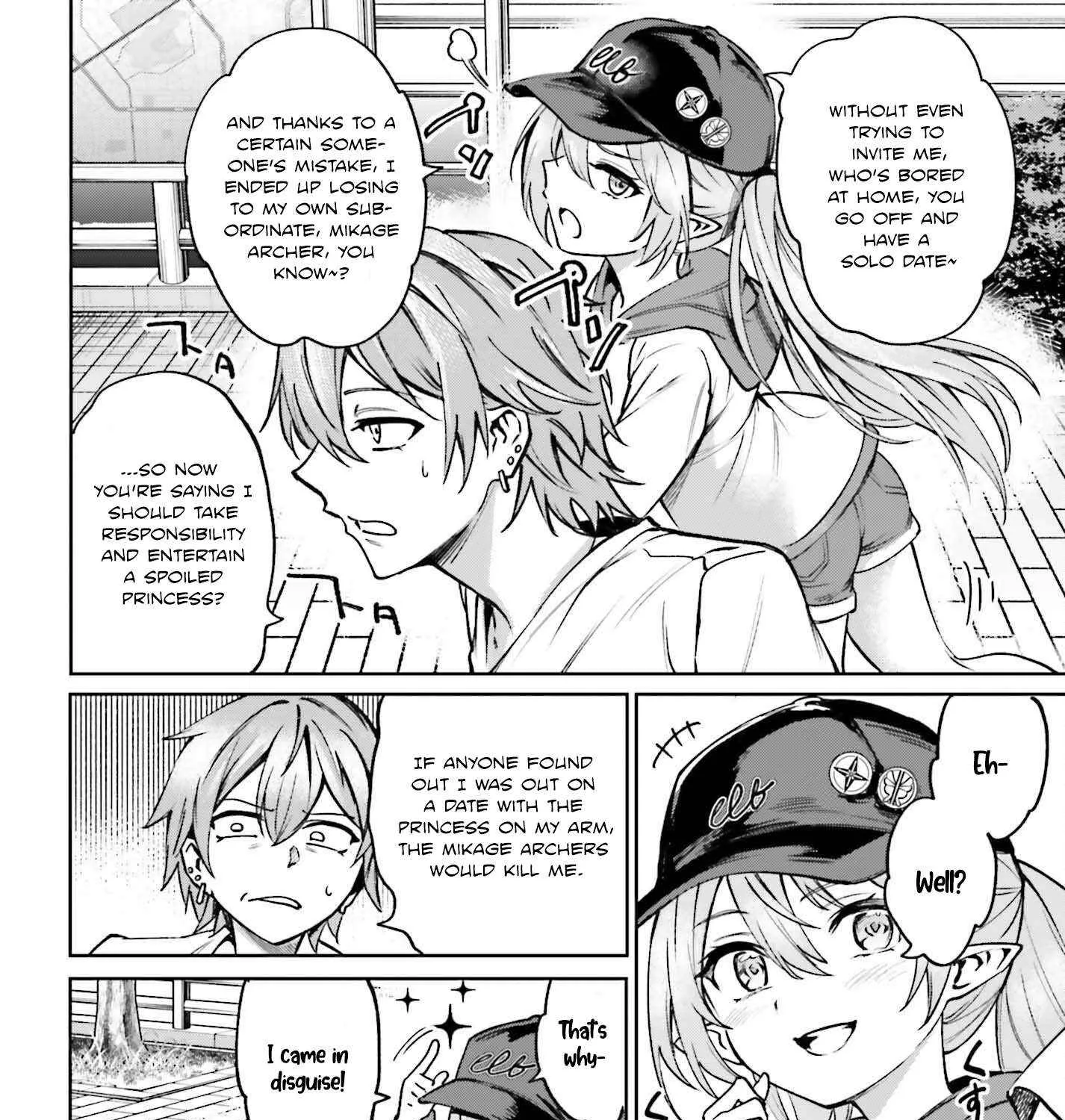 Danshi Kinsei Game Sekai de Ore ga Yarubeki Yuiitsu no Koto - Yuri no Ma ni Hasamaru Otoko to Shite Tensei shite shimaimashita Chapter 7 page 8 - 