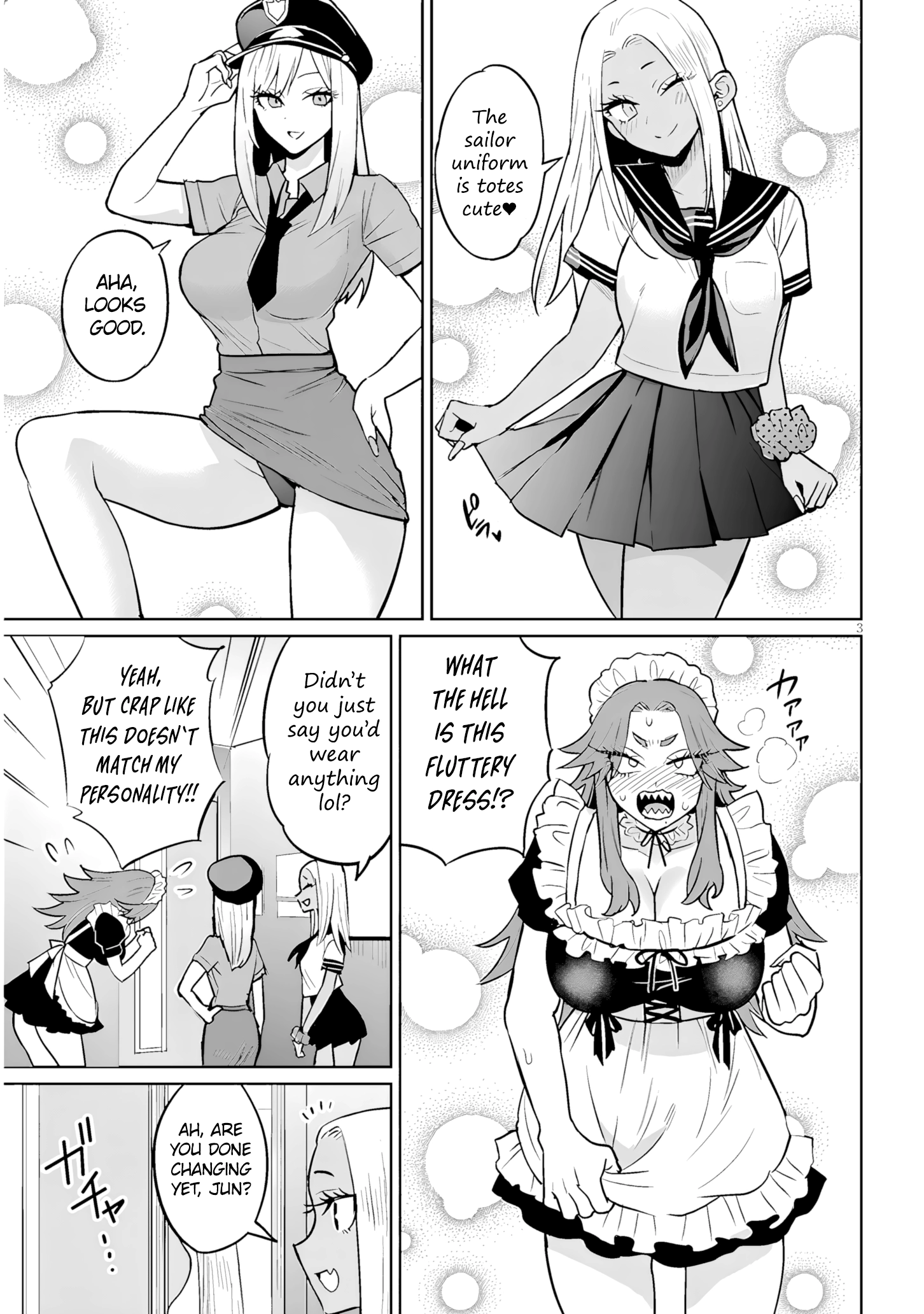 Danshi Kokoseidakedo Gyaru Ni Ts Shimashita Chapter 13.2 page 3 - 
