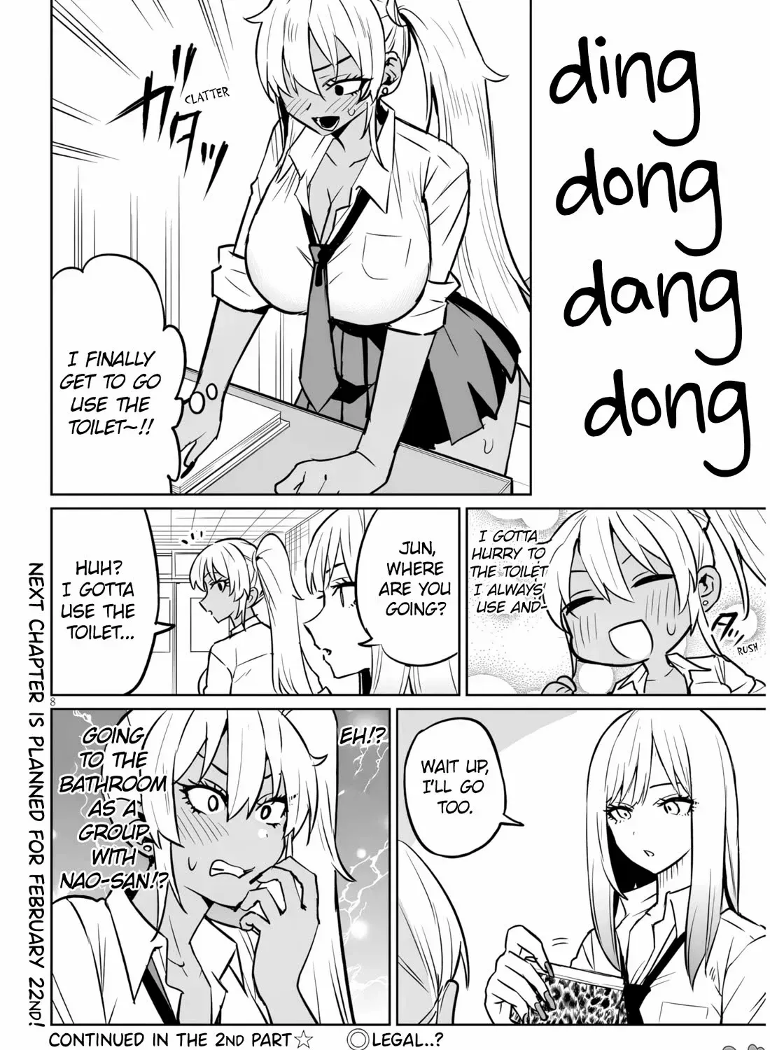 Danshi Kokoseidakedo Gyaru Ni Ts Shimashita Chapter 14.1 page 16 - 