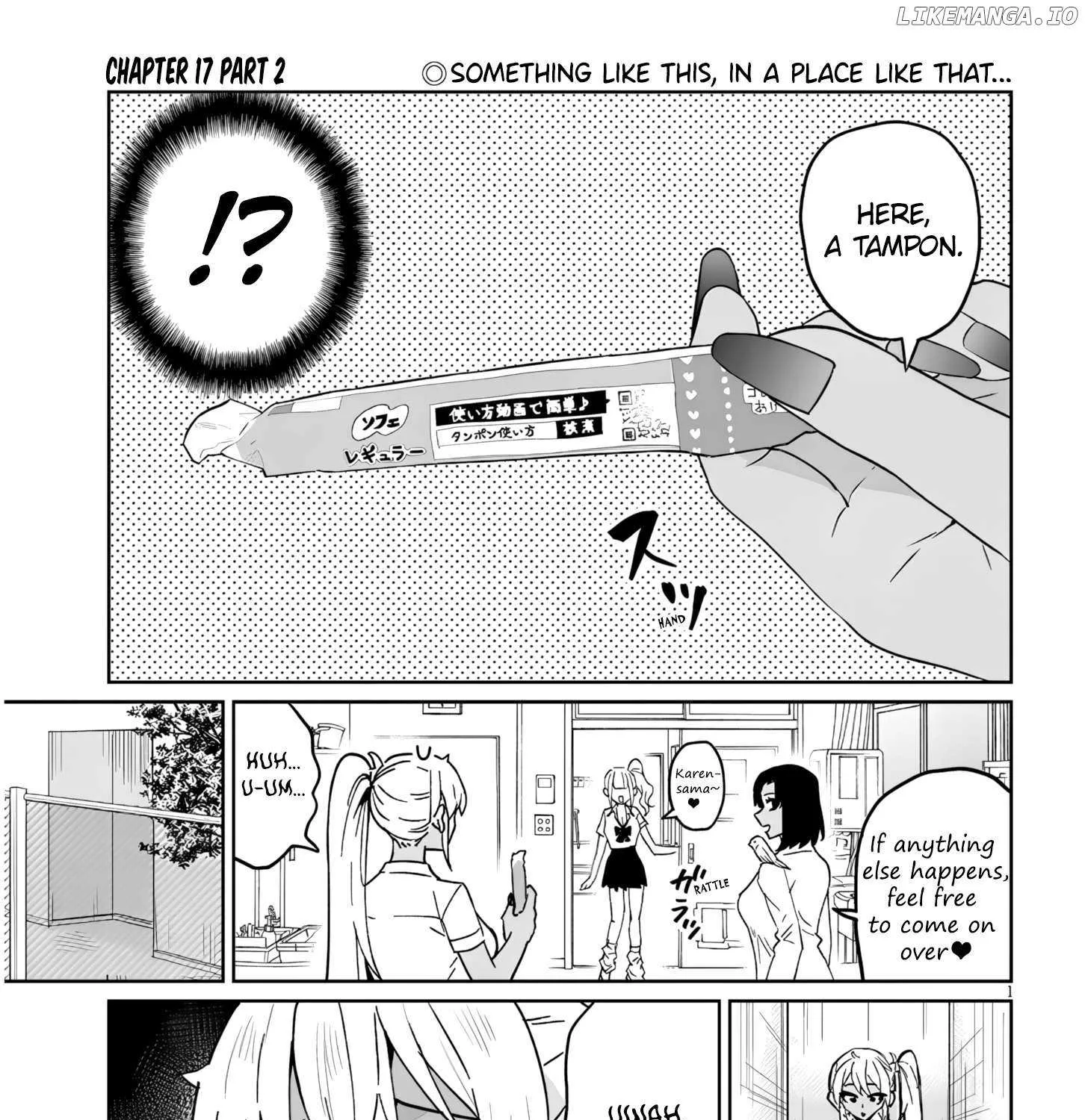 Danshi Kokoseidakedo Gyaru Ni Ts Shimashita Chapter 17.2 page 1 - 