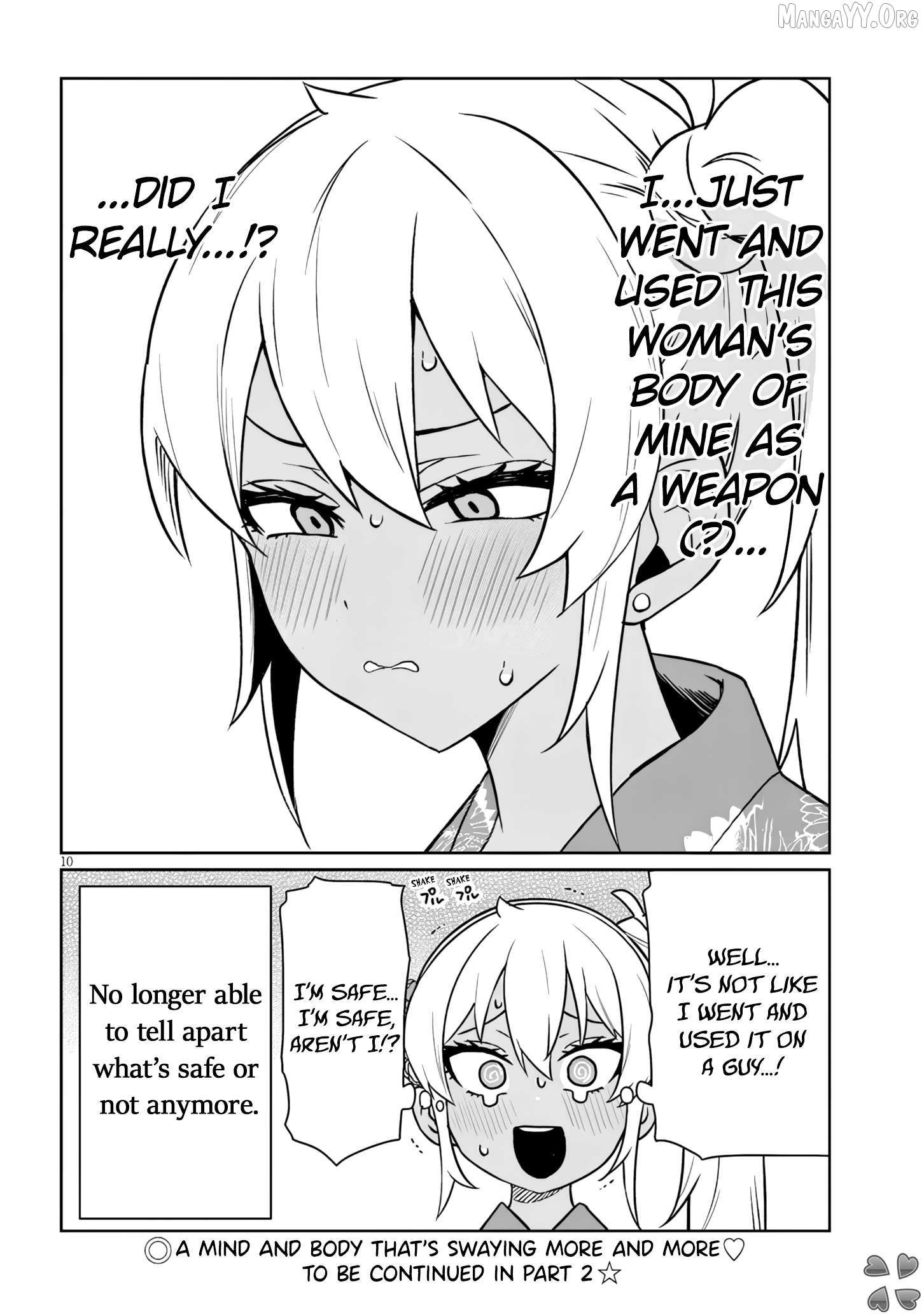 Danshi Kokoseidakedo Gyaru Ni Ts Shimashita Chapter 21.1 page 10 - 