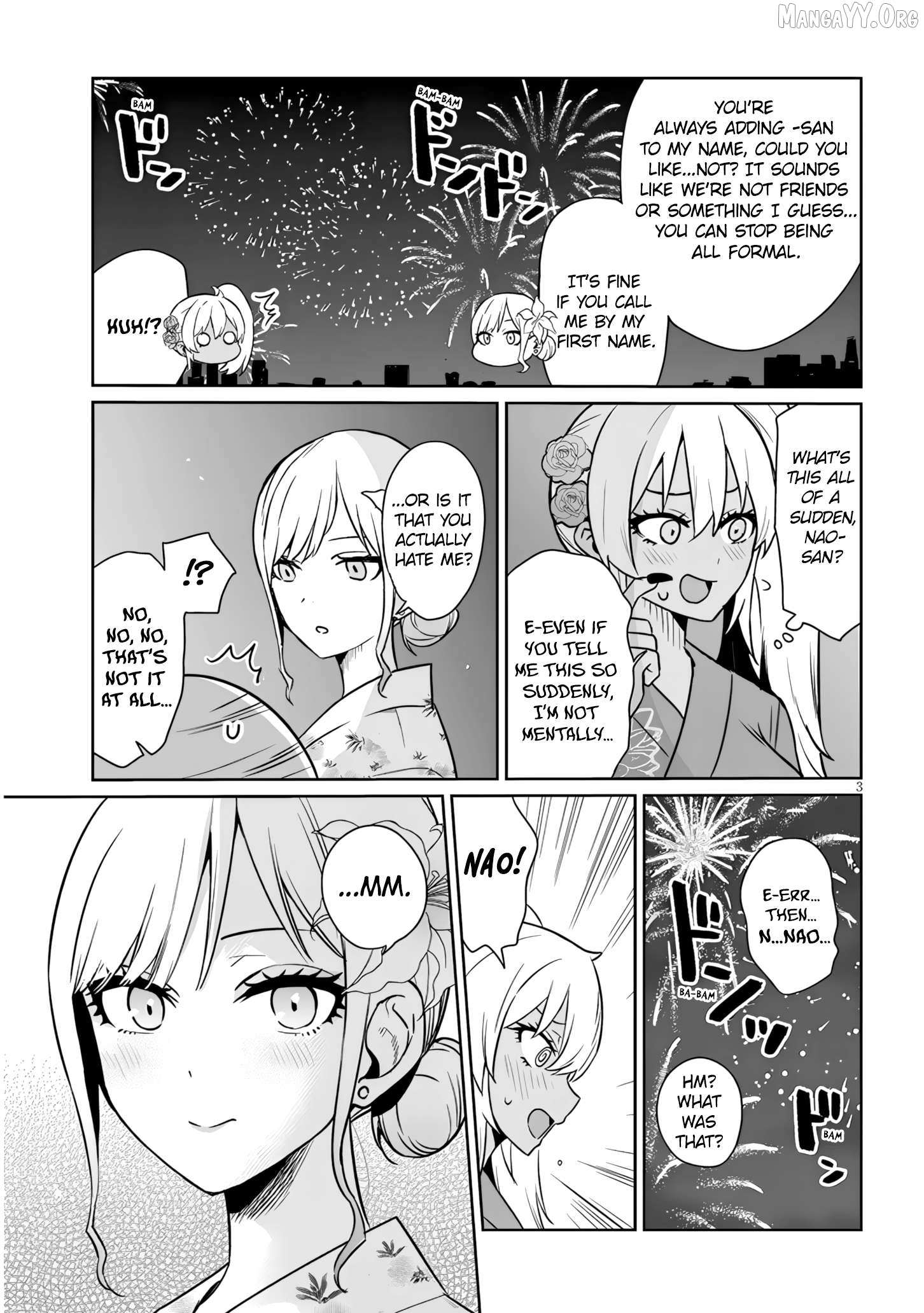 Danshi Kokoseidakedo Gyaru Ni Ts Shimashita Chapter 21.2 page 3 - 
