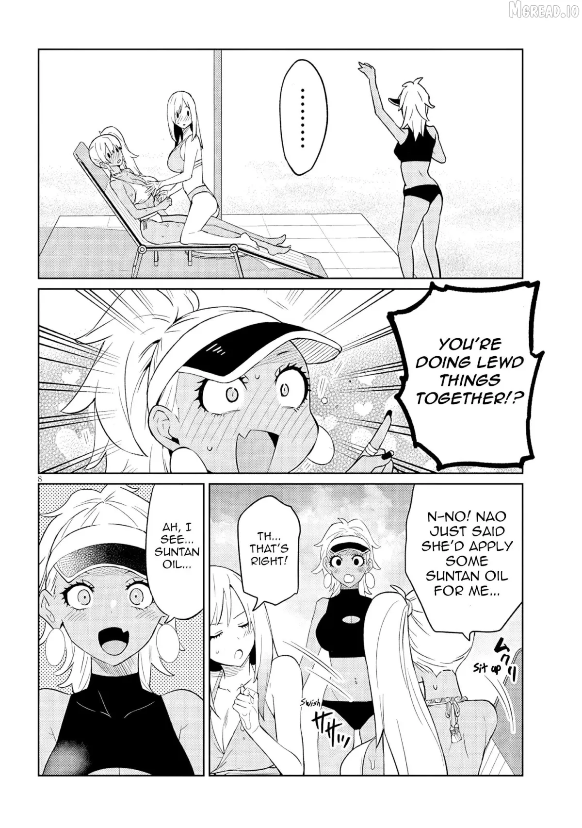 Danshi Kokoseidakedo Gyaru Ni Ts Shimashita Chapter 25.2 page 8 - 