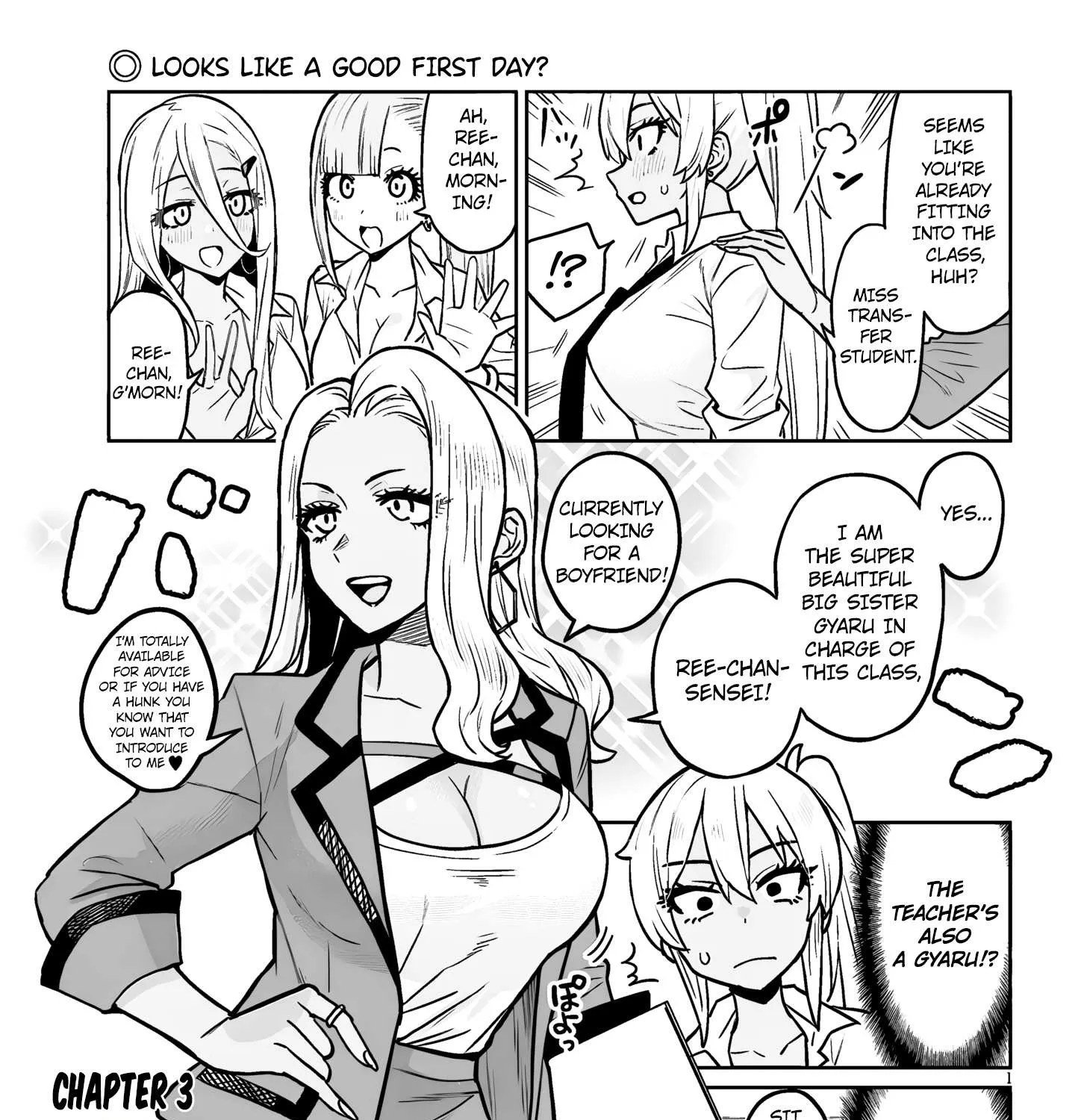 Danshi Kokoseidakedo Gyaru Ni Ts Shimashita Chapter 3 page 2 - 