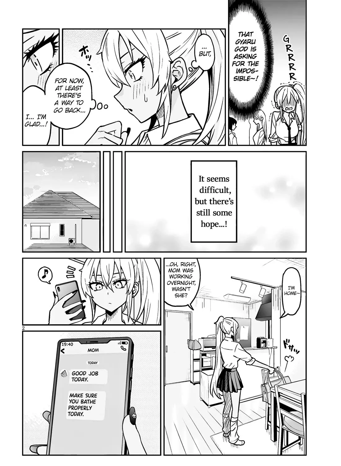 Danshi Kokoseidakedo Gyaru Ni Ts Shimashita Chapter 6.1 page 4 - 