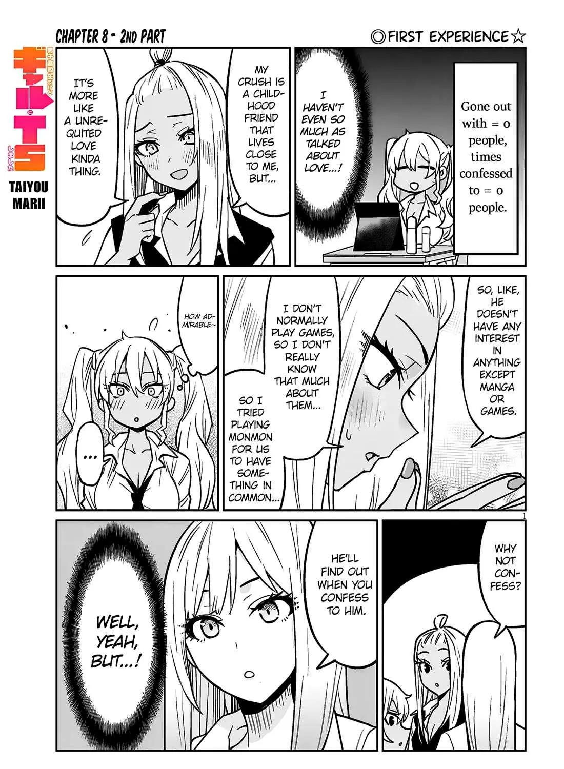 Danshi Kokoseidakedo Gyaru Ni Ts Shimashita Chapter 8.2 page 2 - 