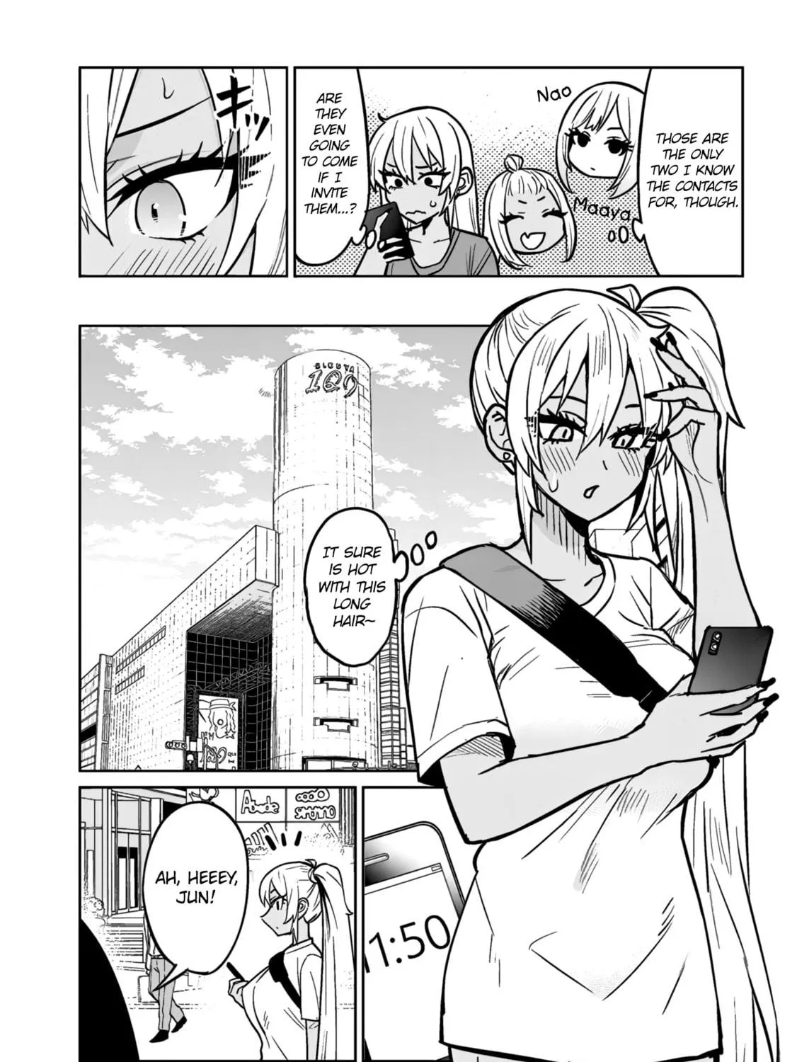 Danshi Koukousei Dakedo Gal ni TS shimashita Chapter 10.1 page 5 - 