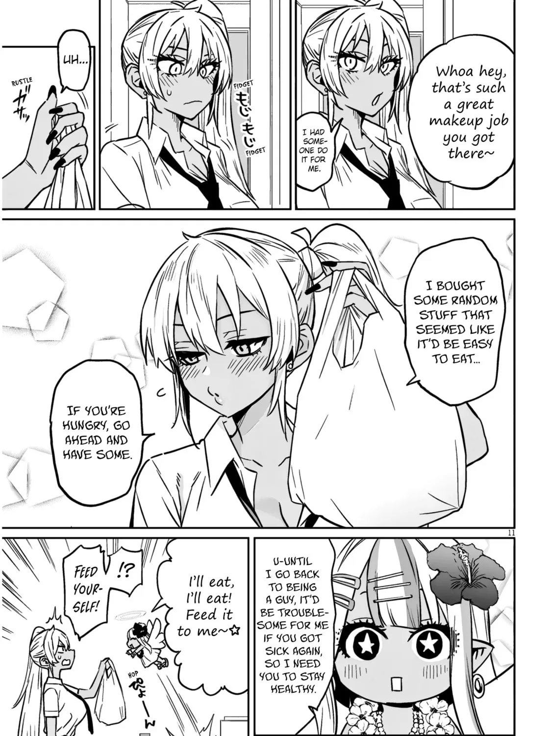 Danshi Koukousei Dakedo Gal ni TS shimashita Chapter 16.2 page 21 - 