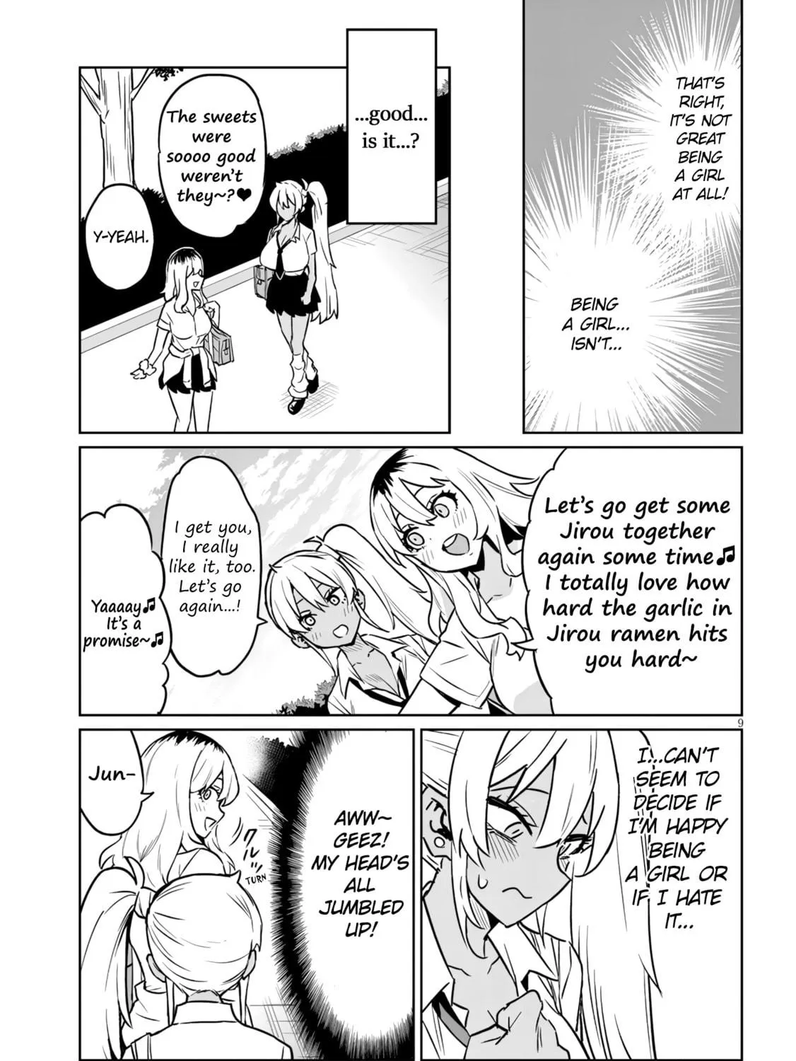 Danshi Koukousei Dakedo Gal ni TS shimashita Chapter 19.2 page 17 - 