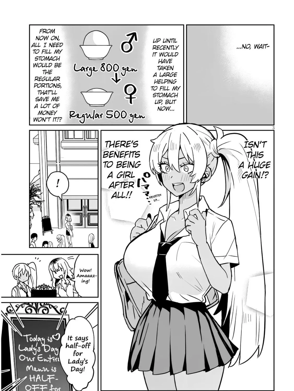 Danshi Koukousei Dakedo Gal ni TS shimashita Chapter 19.2 page 5 - 