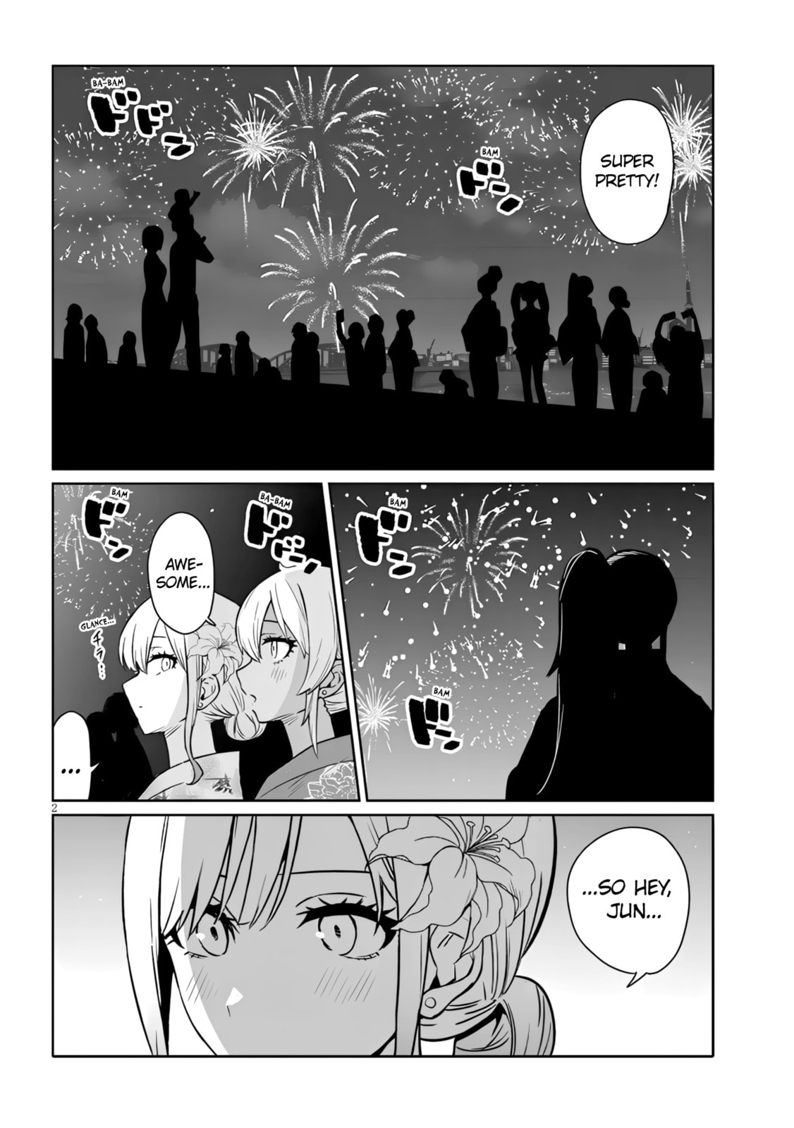 Danshi Koukousei Dakedo Gal ni TS shimashita Chapter 21.2 page 2 - 