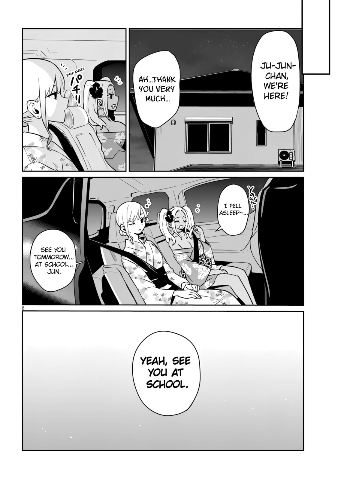 Danshi Koukousei Dakedo Gal ni TS shimashita Chapter 21.2 page 8 - 