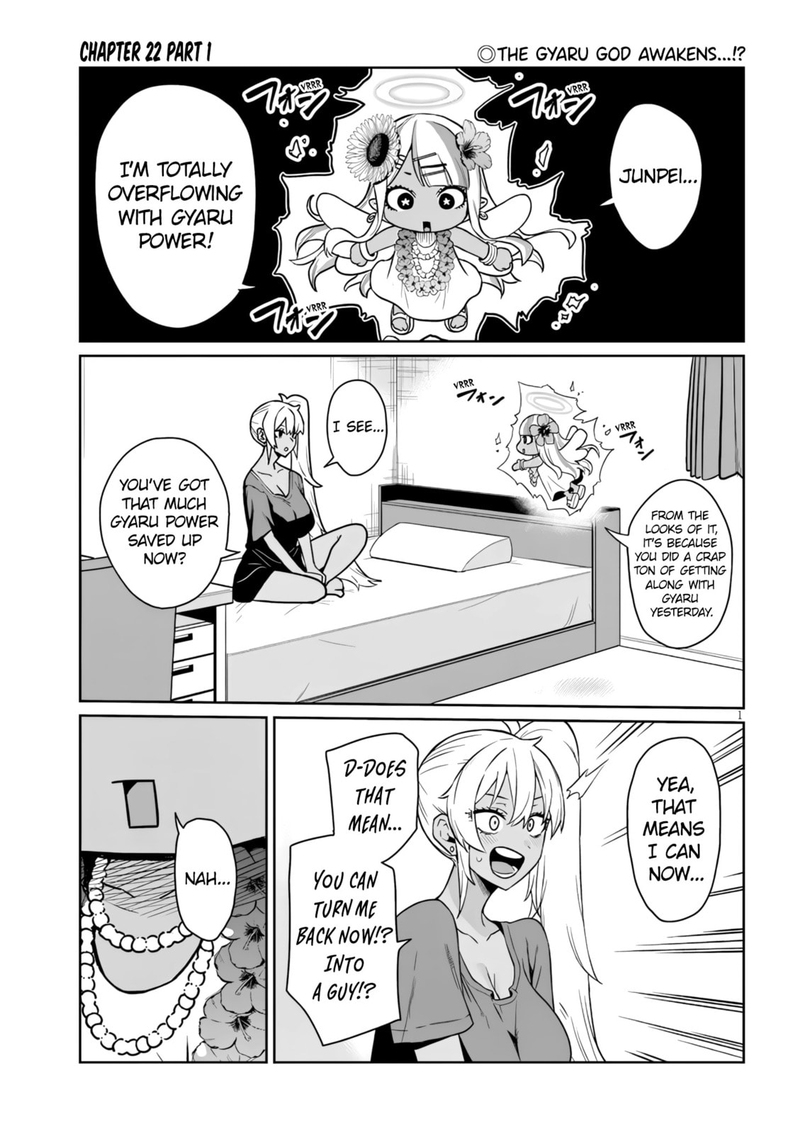 Danshi Koukousei Dakedo Gal ni TS shimashita Chapter 22.1 page 1 - 