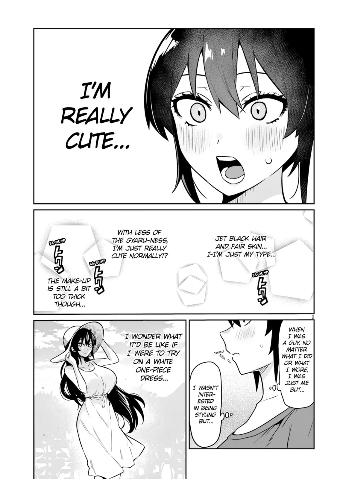 Danshi Koukousei Dakedo Gal ni TS shimashita Chapter 22.1 page 9 - 