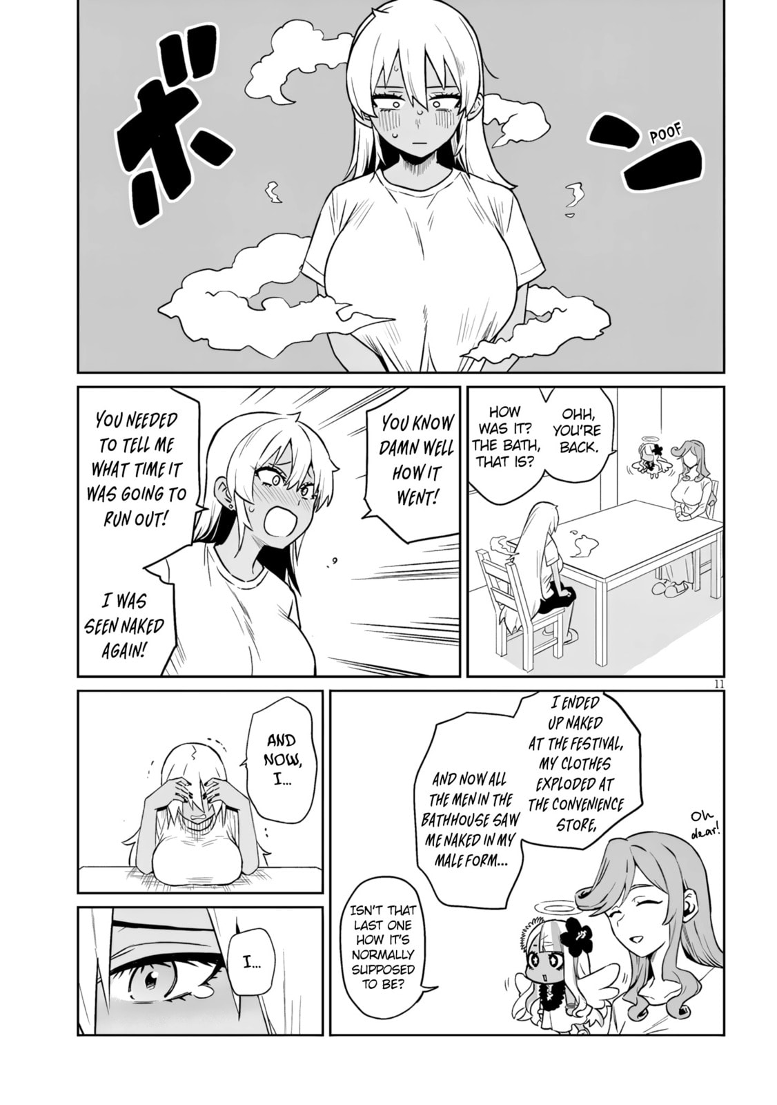 Danshi Koukousei Dakedo Gal ni TS shimashita Chapter 23.2 page 11 - 