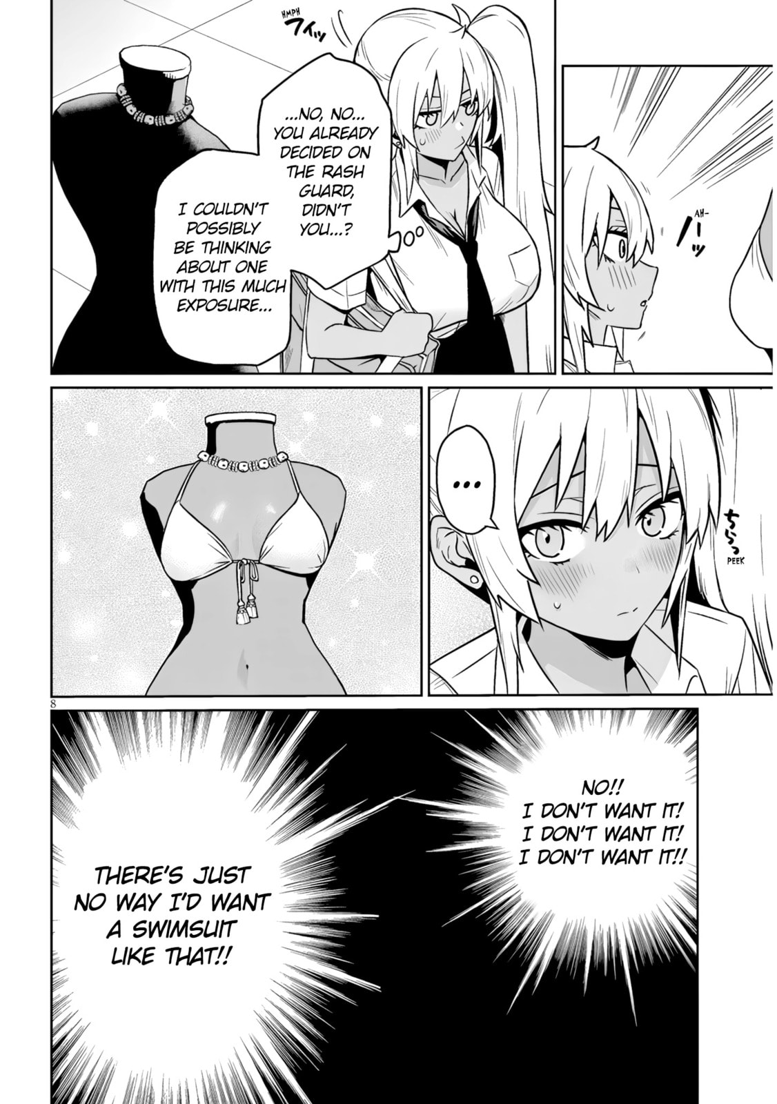 Danshi Koukousei Dakedo Gal ni TS shimashita Chapter 24.1 page 8 - 
