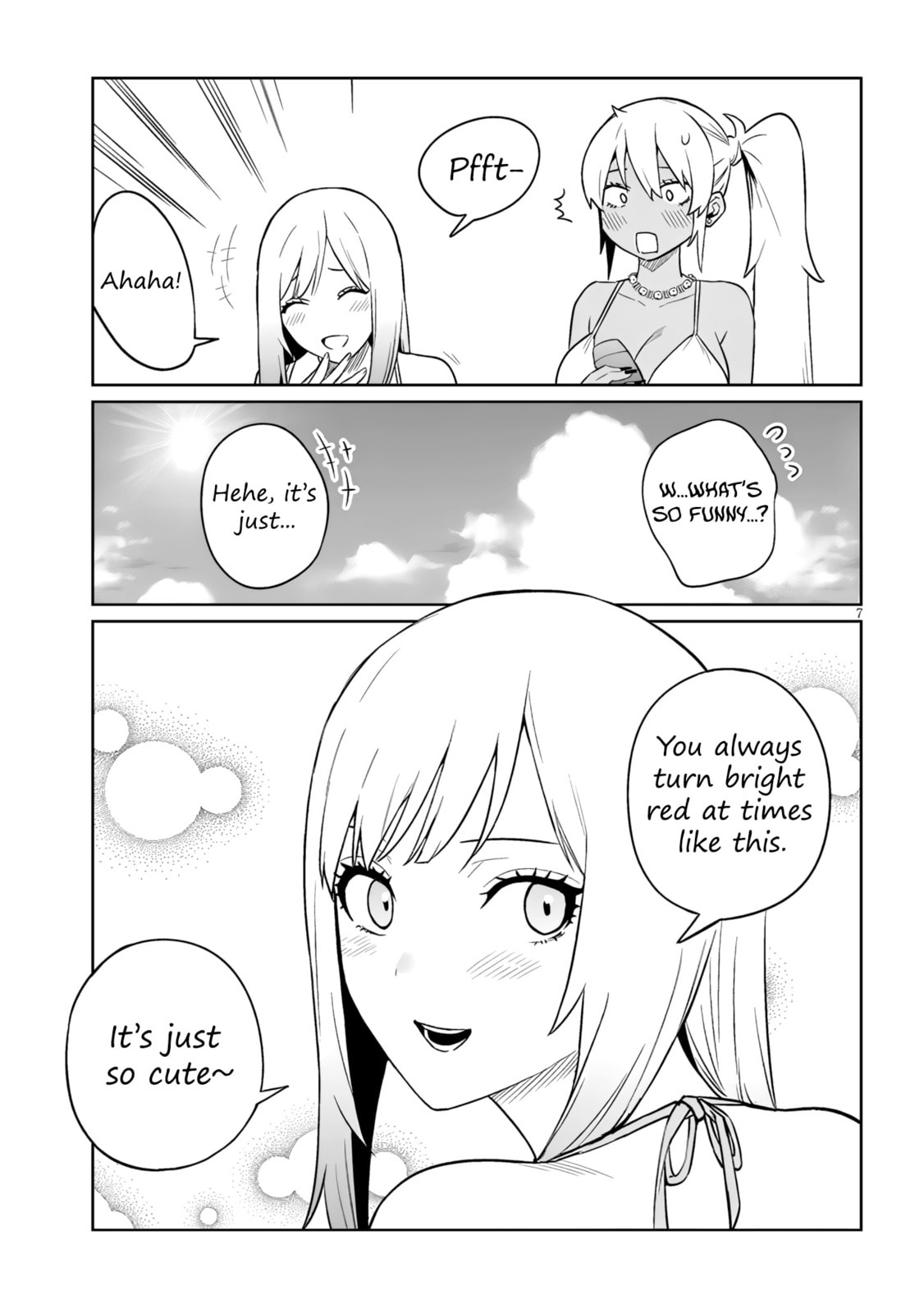 Danshi Koukousei Dakedo Gal ni TS shimashita Chapter 24.2 page 7 - 