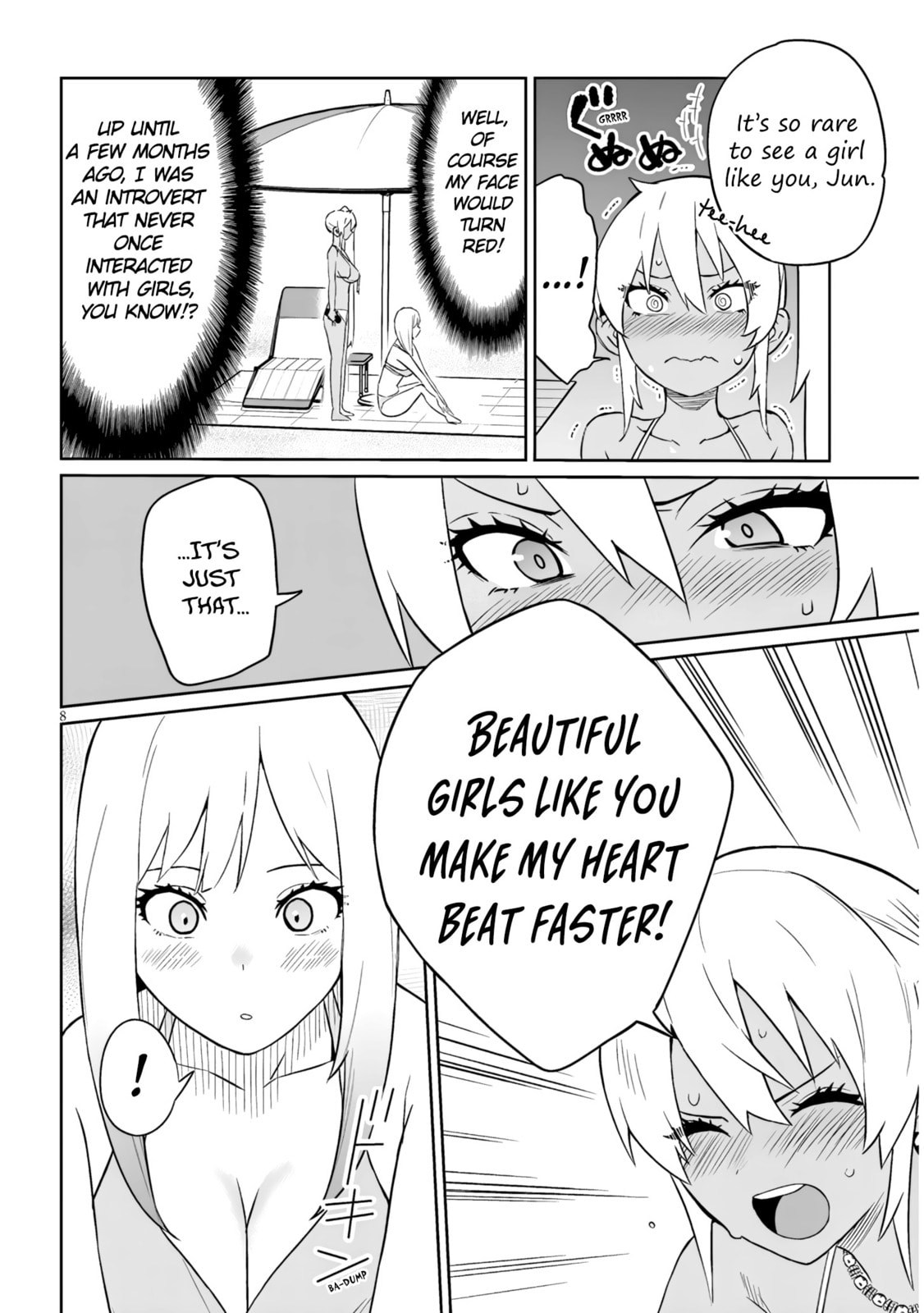 Danshi Koukousei Dakedo Gal ni TS shimashita Chapter 24.2 page 8 - 