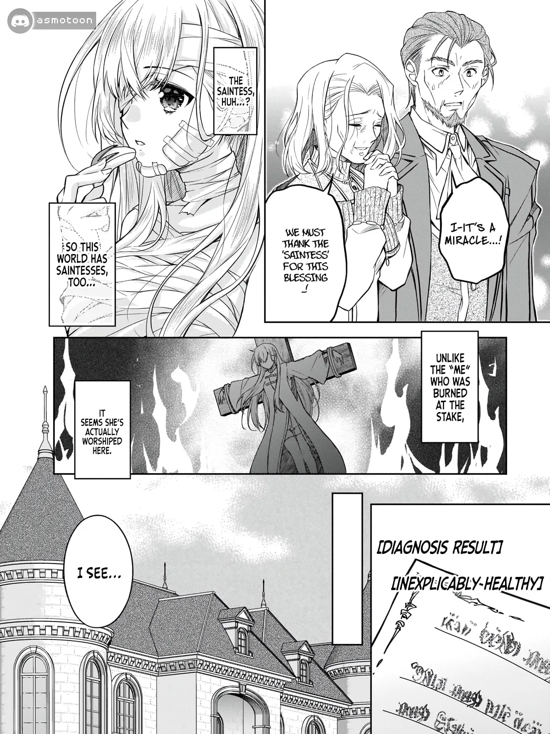 Danzai sareta Tensei Seijo wa, Akuyaku Reijou no Michi wo Iku! Chapter 1 page 26 - 