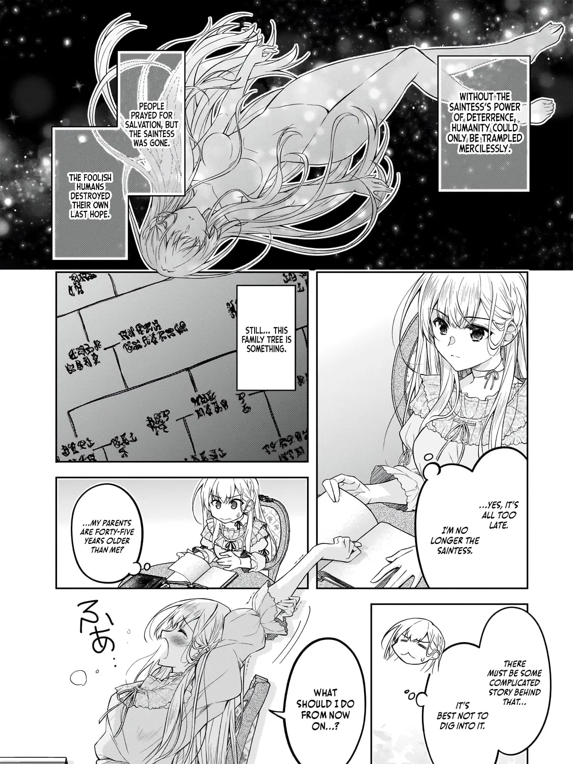 Danzai sareta Tensei Seijo wa, Akuyaku Reijou no Michi wo Iku! Chapter 1 page 30 - 