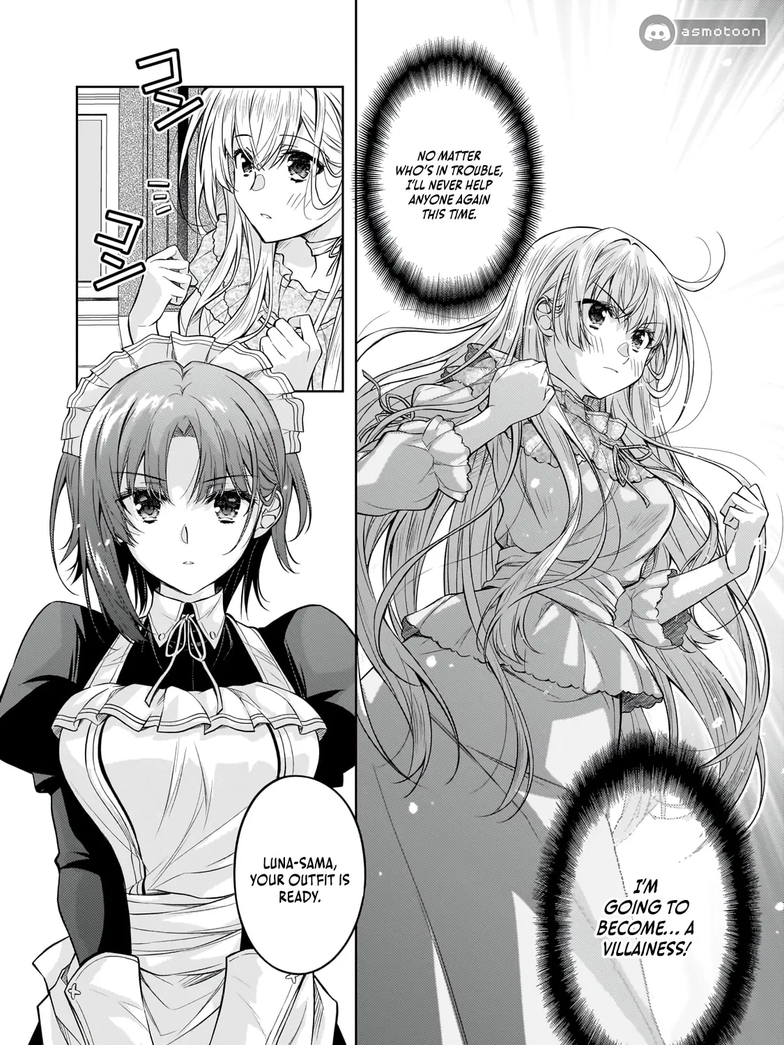 Danzai sareta Tensei Seijo wa, Akuyaku Reijou no Michi wo Iku! Chapter 1 page 34 - 