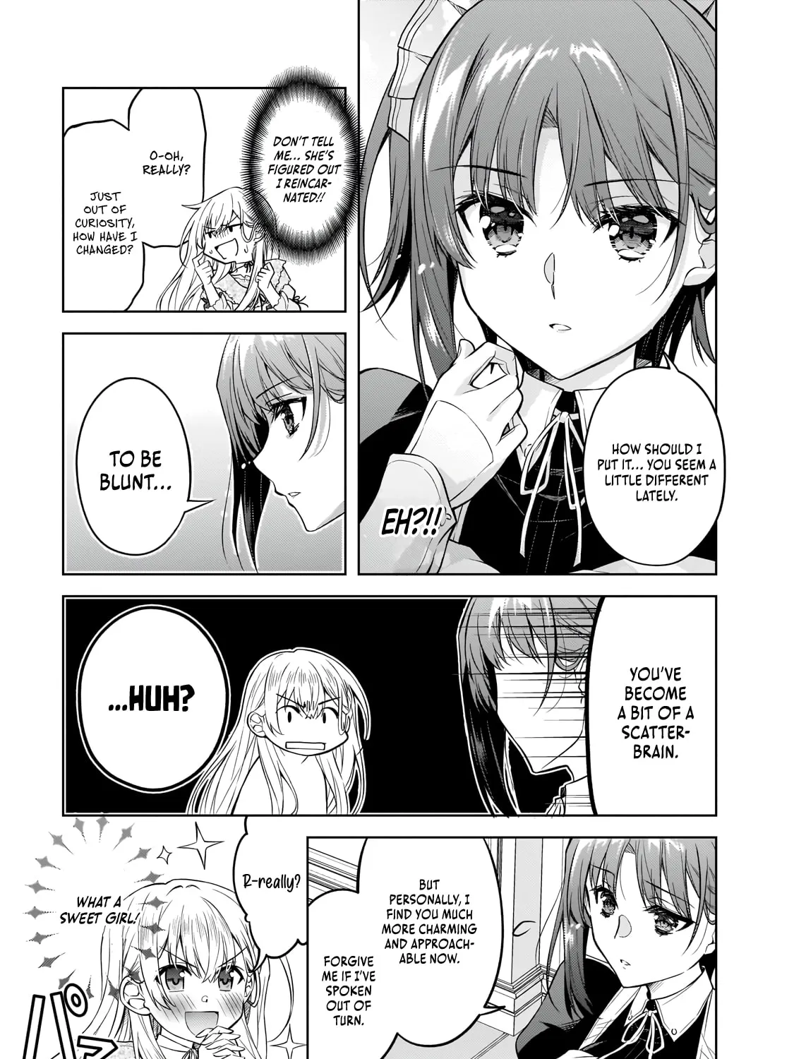 Danzai sareta Tensei Seijo wa, Akuyaku Reijou no Michi wo Iku! Chapter 1 page 40 - 
