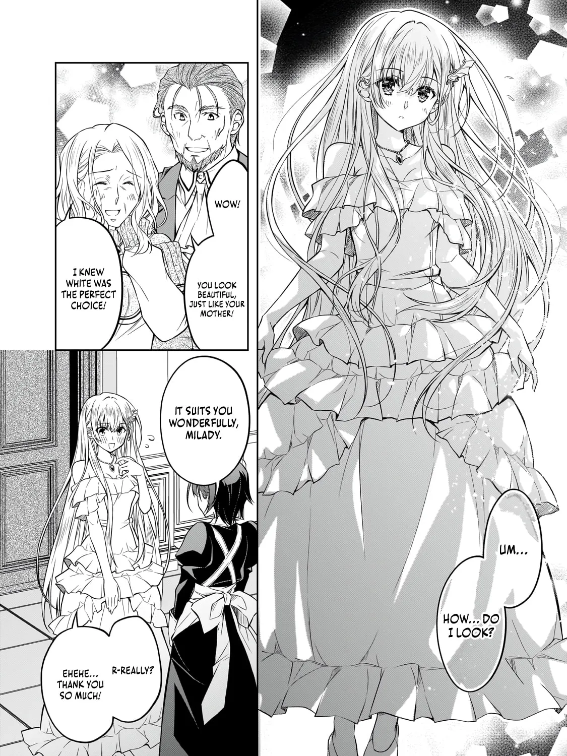 Danzai sareta Tensei Seijo wa, Akuyaku Reijou no Michi wo Iku! Chapter 1 page 46 - 