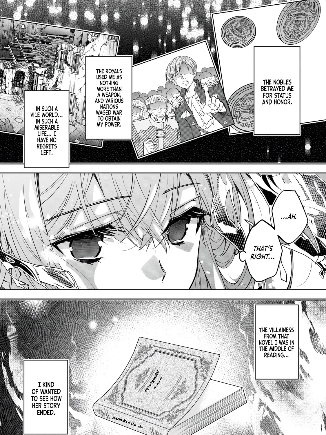 Danzai sareta Tensei Seijo wa, Akuyaku Reijou no Michi wo Iku! Chapter 1 page 8 - 
