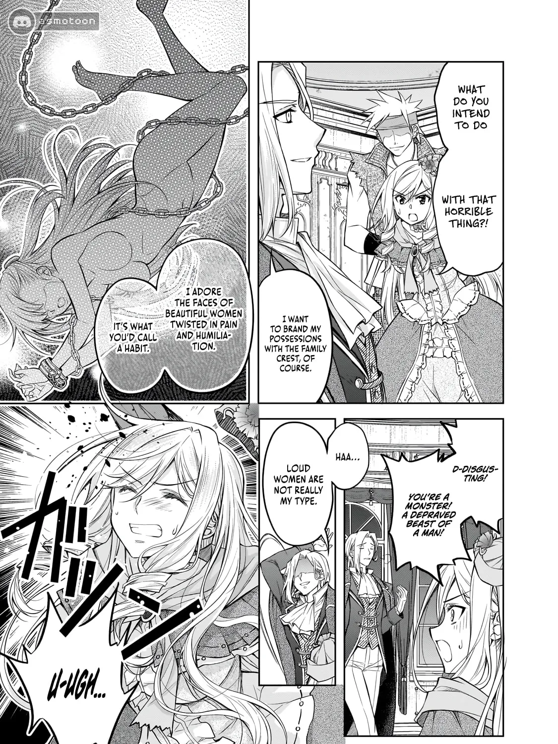 Danzai sareta Tensei Seijo wa, Akuyaku Reijou no Michi wo Iku! Chapter 1 page 74 - 