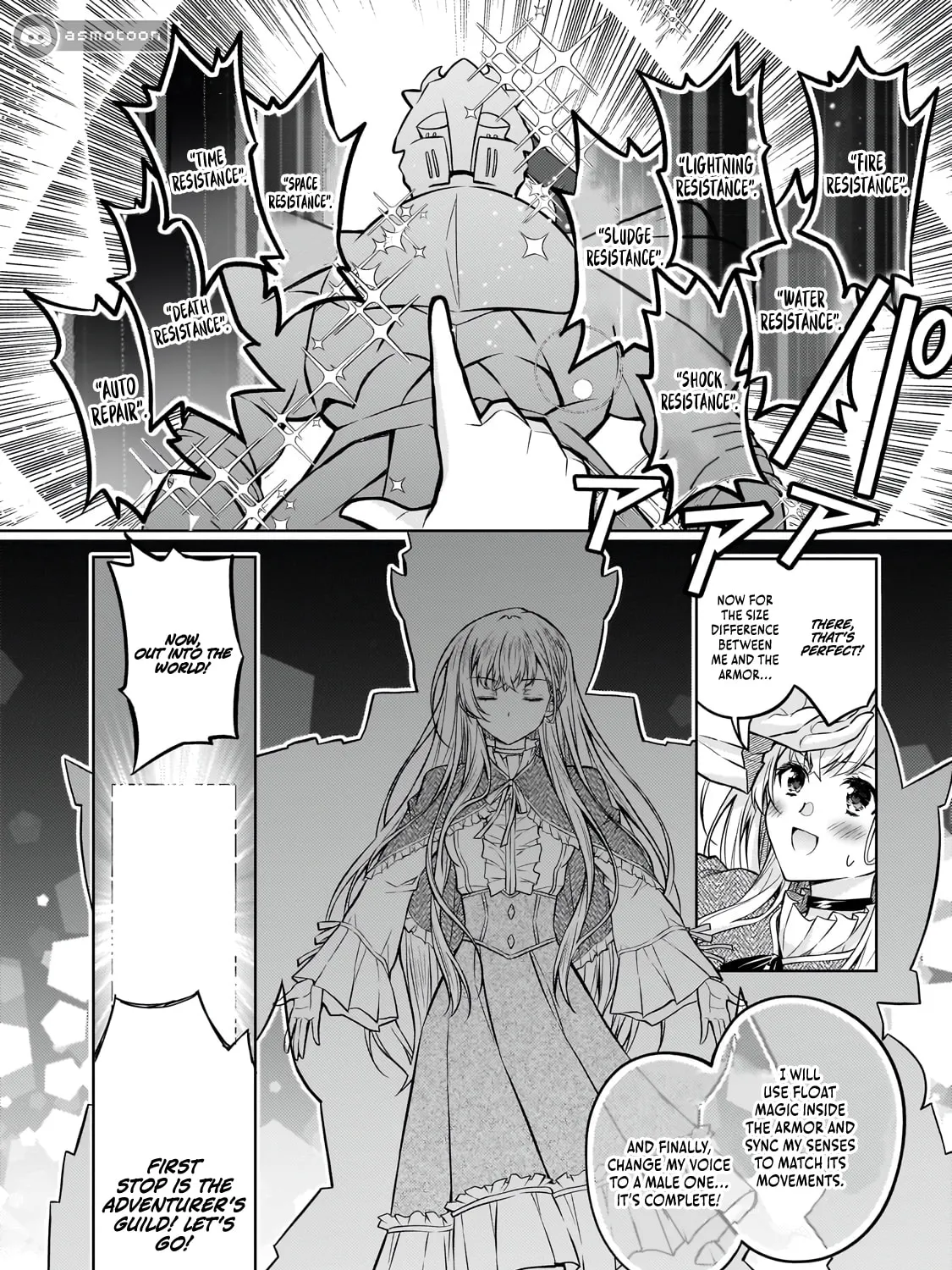 Danzai sareta Tensei Seijo wa, Akuyaku Reijou no Michi wo Iku! Chapter 2 page 34 - 