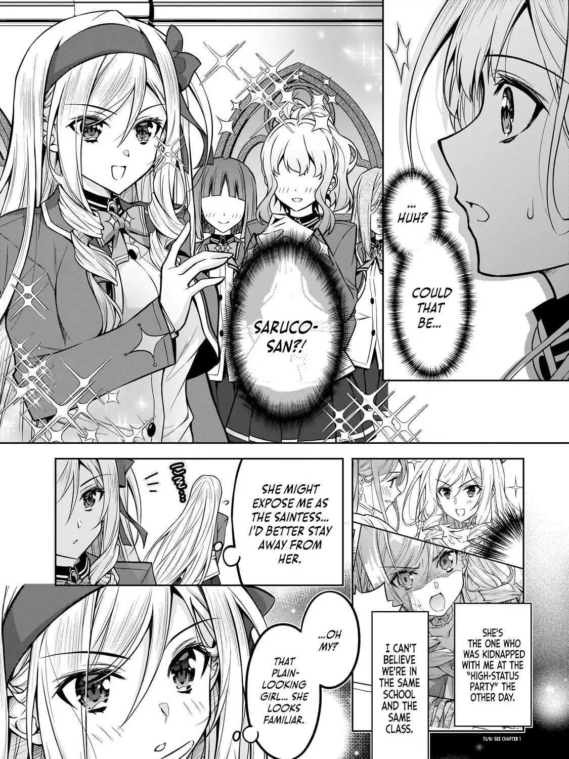 Danzai sareta Tensei Seijo wa, Akuyaku Reijou no Michi wo Iku! Chapter 5.1 page 16 - 