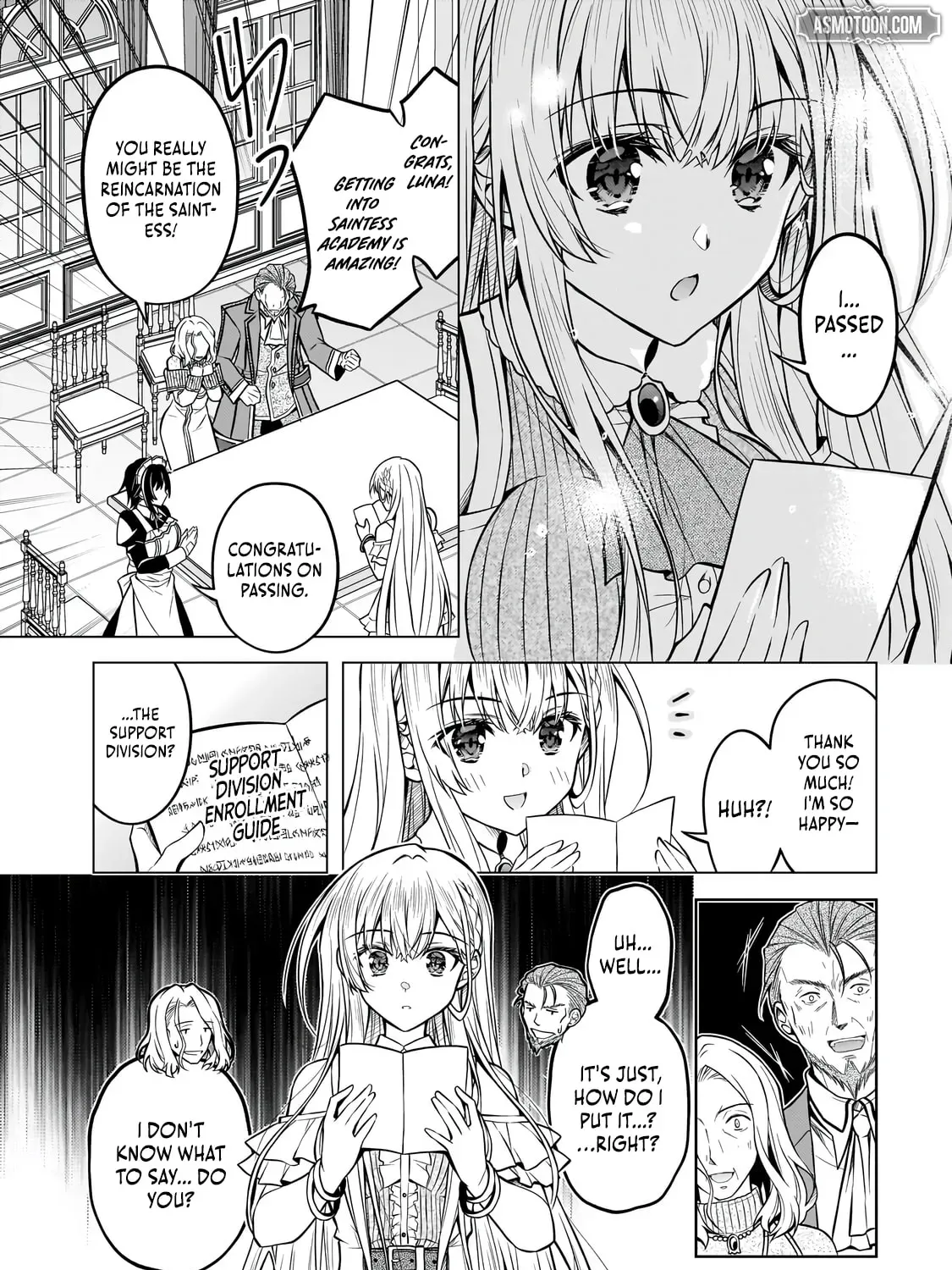 Danzai sareta Tensei Seijo wa, Akuyaku Reijou no Michi wo Iku! Chapter 5.1 page 4 - 
