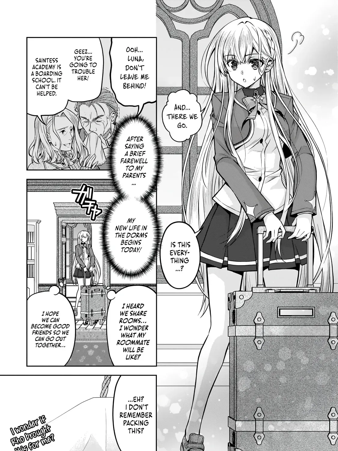 Danzai sareta Tensei Seijo wa, Akuyaku Reijou no Michi wo Iku! Chapter 5.1 page 10 - 
