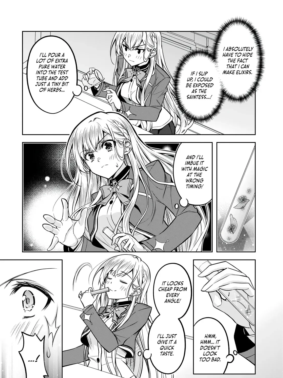 Danzai sareta Tensei Seijo wa, Akuyaku Reijou no Michi wo Iku! Chapter 5.2 page 6 - 