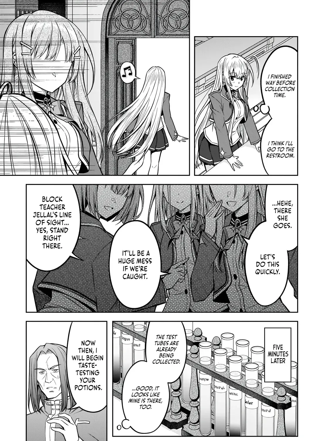 Danzai sareta Tensei Seijo wa, Akuyaku Reijou no Michi wo Iku! Chapter 5.2 page 10 - 