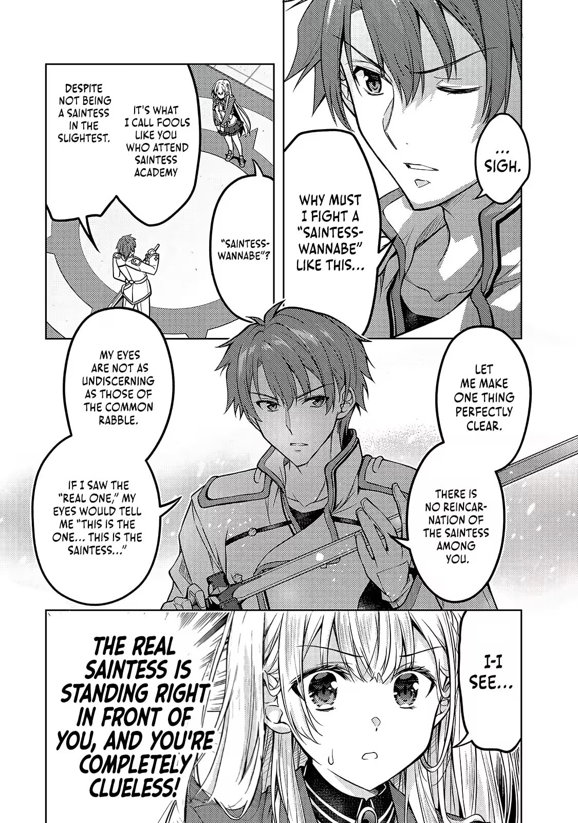 Danzai sareta Tensei Seijo wa, Akuyaku Reijou no Michi wo Iku! Chapter 6.1 page 16 - 